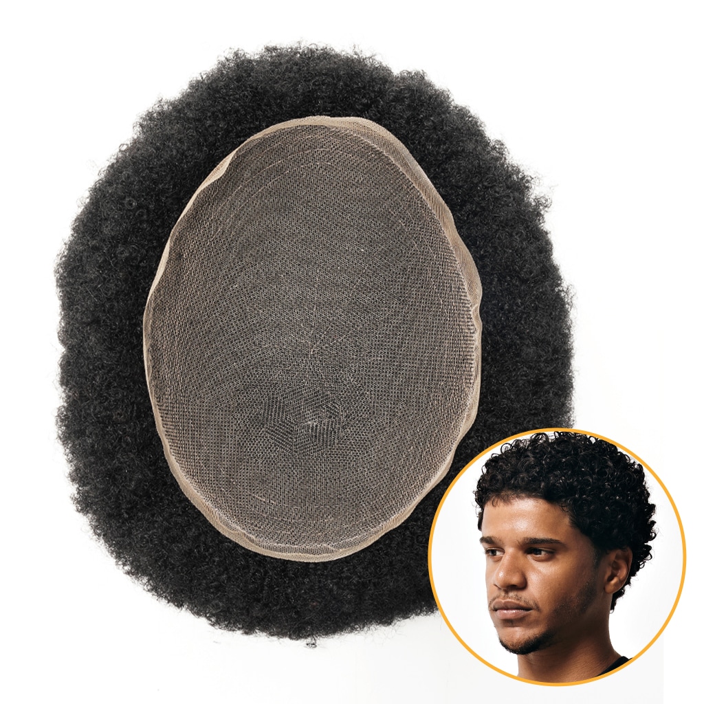 AFRO-Lace: African American Male Hair Unit