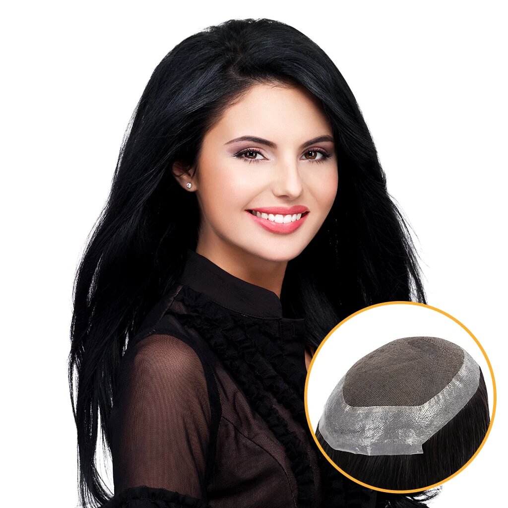 AUSTRALIAW : Women’s Lace Hair System With PU Perimeter 