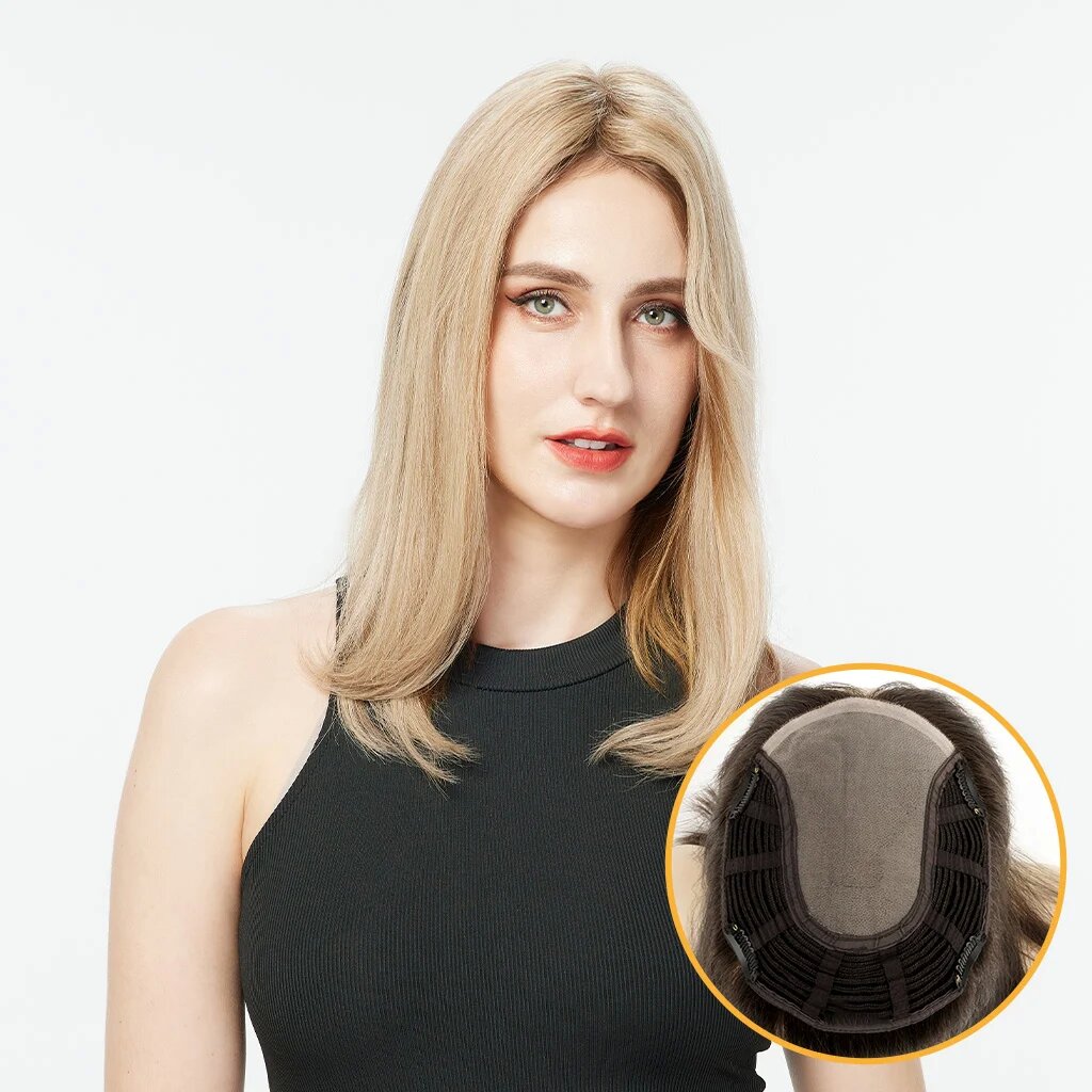 MTW6×7 : Mono Hair Topper with Wefts in sides and back