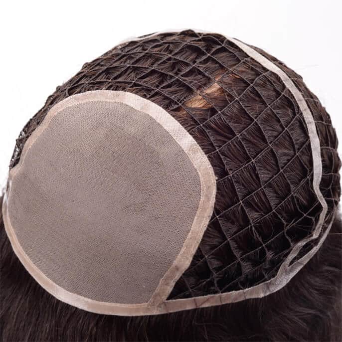 NW6524 : High Quality Mono Top Integrated Hair Piece For Women